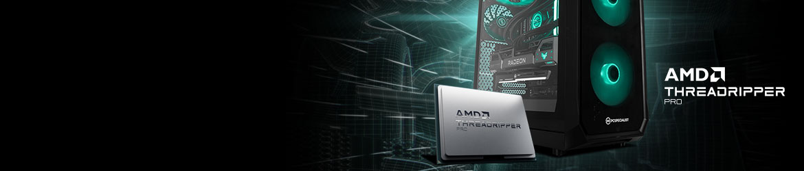 Avanceret arbejdsstationsydeevne Fra blockbuster-film og ambitiøs arkitektur til næste generation af design: Bring dine ideer til live hurtigt med den ultimative arbejdsstations-ydeevne fra AMD Ryzen™ Threadripper™ PRO 7000 WX-Series processorer.
