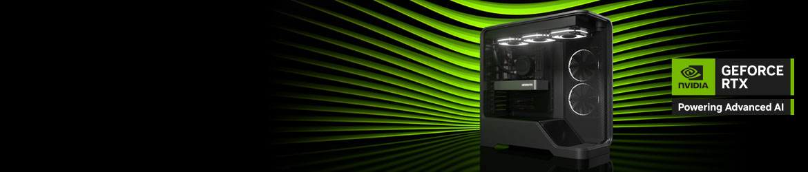Bliv klar til NVIDIA Blackwell. Fremtidens grafik er ankommet. GeForce RTX 5050 leverer banebrydende raytracing og AI-drevet ydeevne. Fås nu hos PCSpecialist