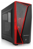 CORSAIR SPEC-04 MID TOWER KABINET - SORT/RØD