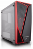 CORSAIR SPEC-04 HÆRDET GLAS MID TOWER GAMING-KABINET - SORT/RØD