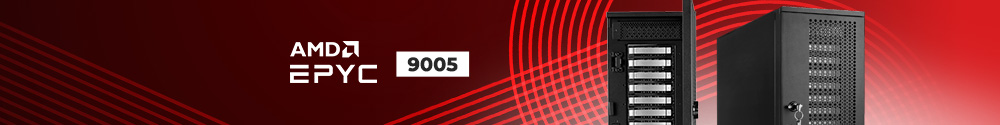 AMD® EPYC™ 9004 og 9005 Series TÅRNSERVERE