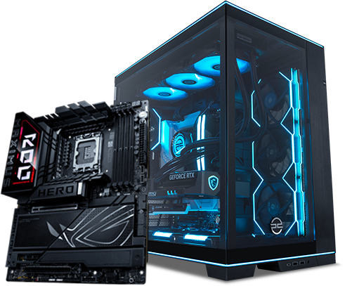 Intel gaming PC and motherboard