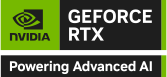 Nvidia Powering Advanced AI logo