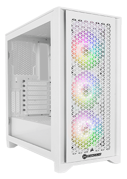 White Gaming PC Case