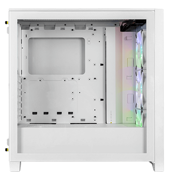 White Gaming PC Case