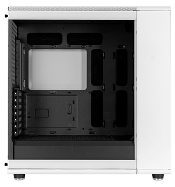 White Gaming PC Case